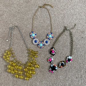 3 JCrew Necklaces
